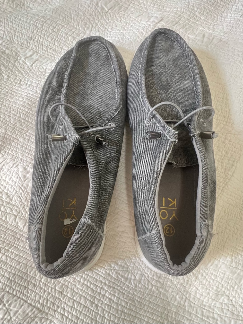 Men’s Grey Casual Slip-On Loafers